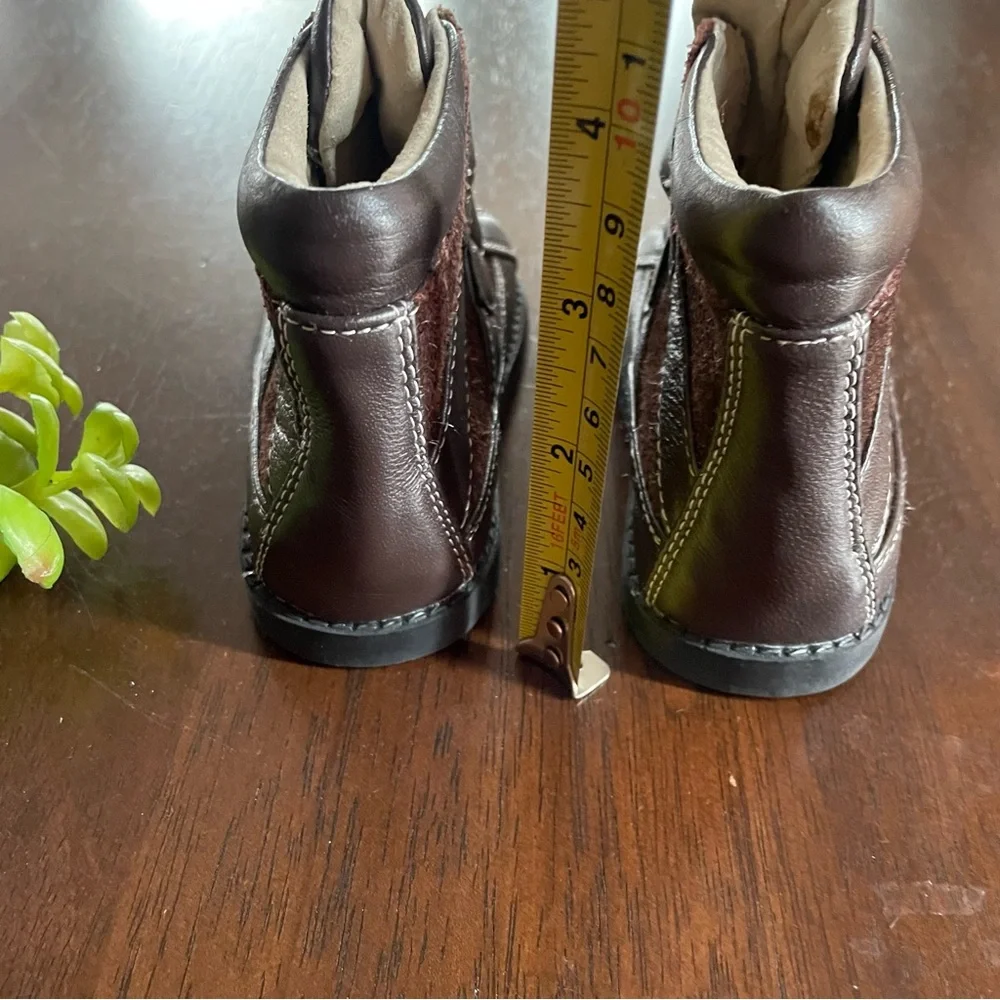 See Kai Run Rocky Brown Boots Toddler Boy Size 5